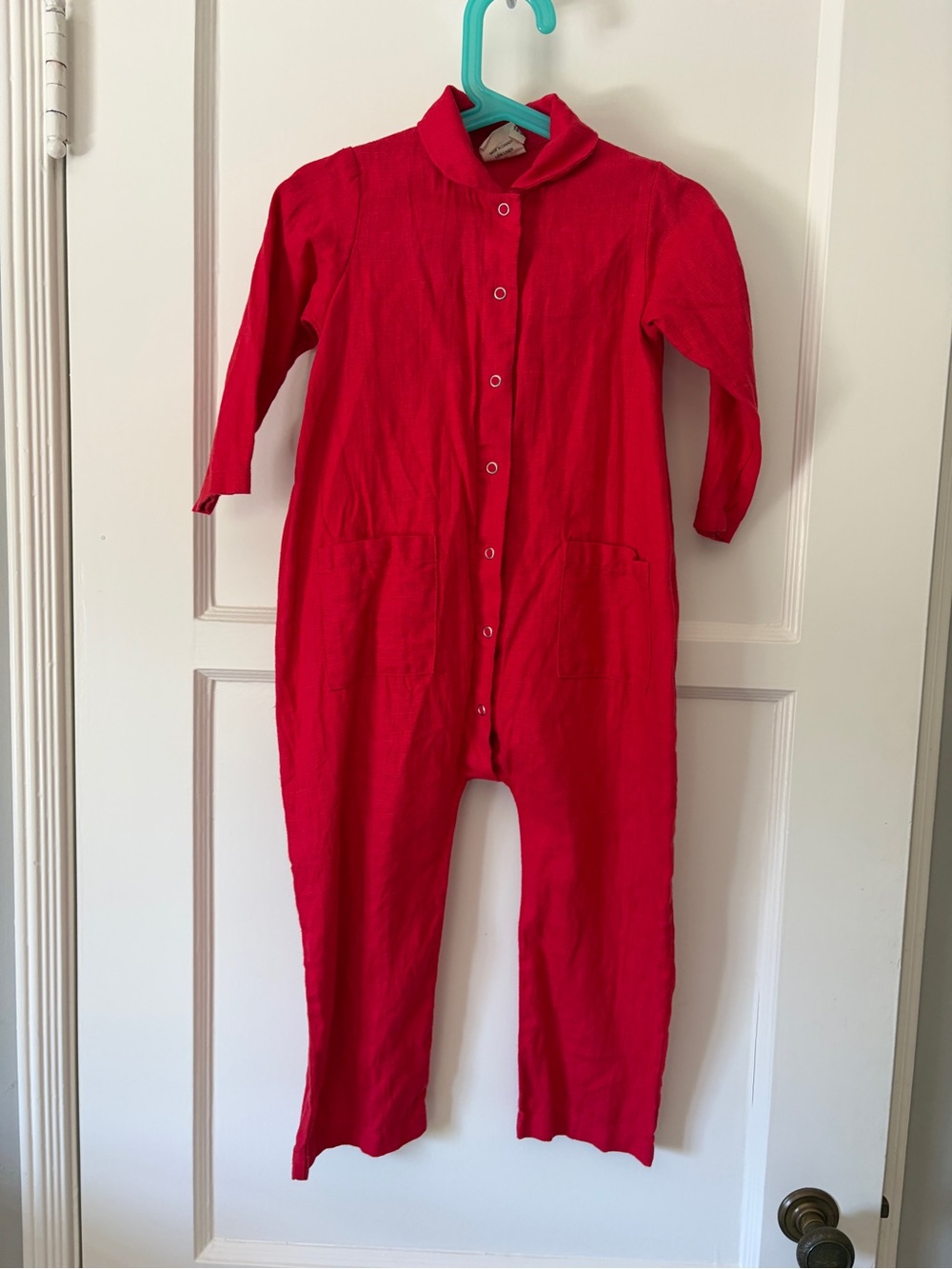 Red Creek- Long-Sleeve One-Piece Romper